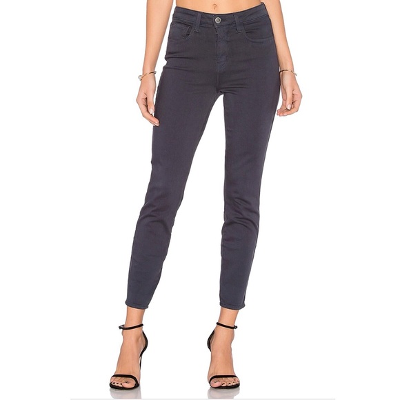 L'AGENCE Pants - L’Agence Margot High Rise Cropped Skinny Jeans - Stingray Gray